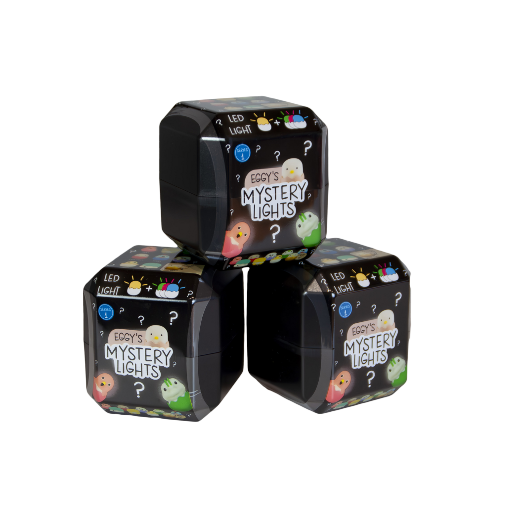 Lampka Niespodzianka Mystery Lights - Mini Zawieszka Breloczek Blind Box - 9 Wzorów do Kolekcji - MegaLight