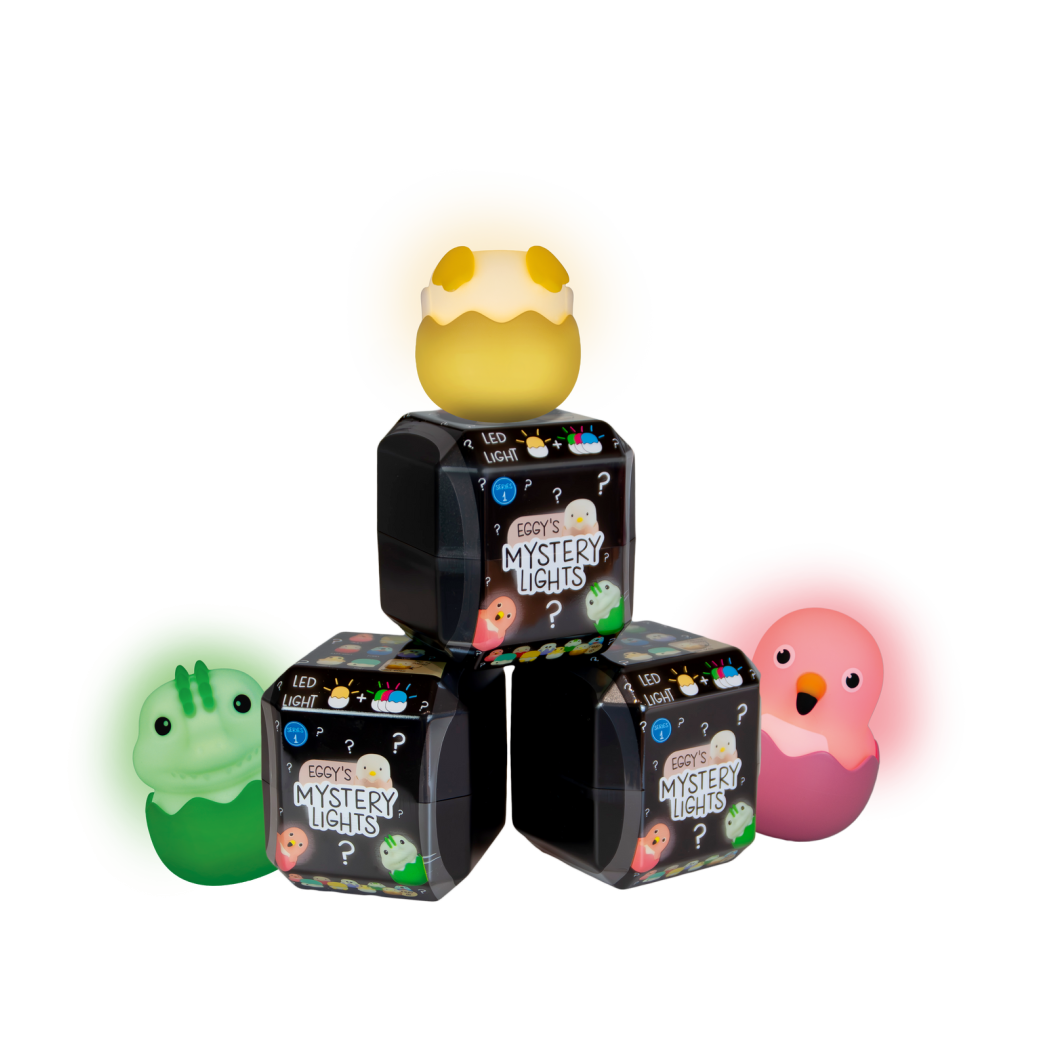 Lampka Niespodzianka Mystery Lights - Mini Zawieszka Breloczek Blind Box - 9 Wzorów do Kolekcji - MegaLight