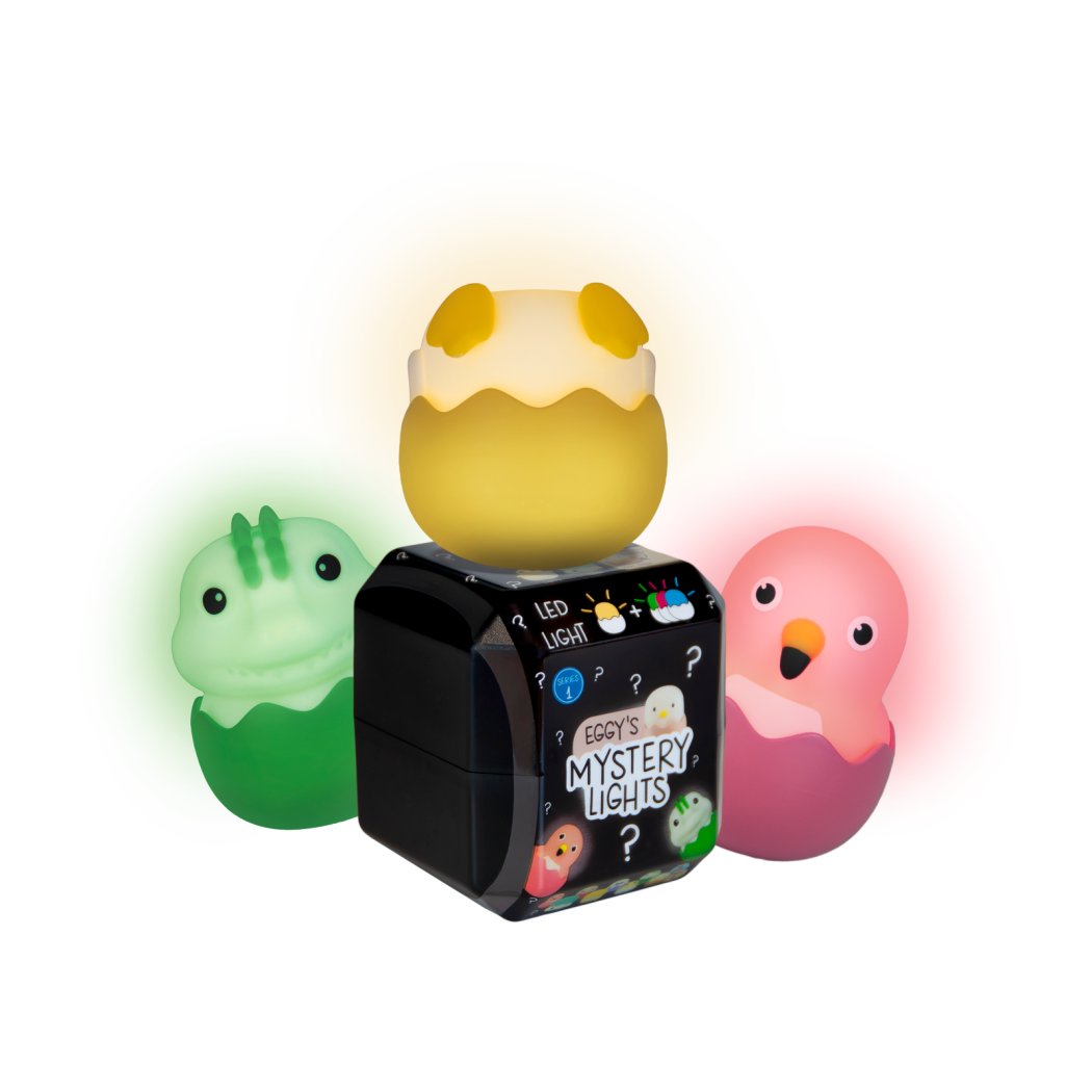 Lampka Niespodzianka Mystery Lights - Mini Zawieszka Breloczek Blind Box - 9 Wzorów do Kolekcji - MegaLight