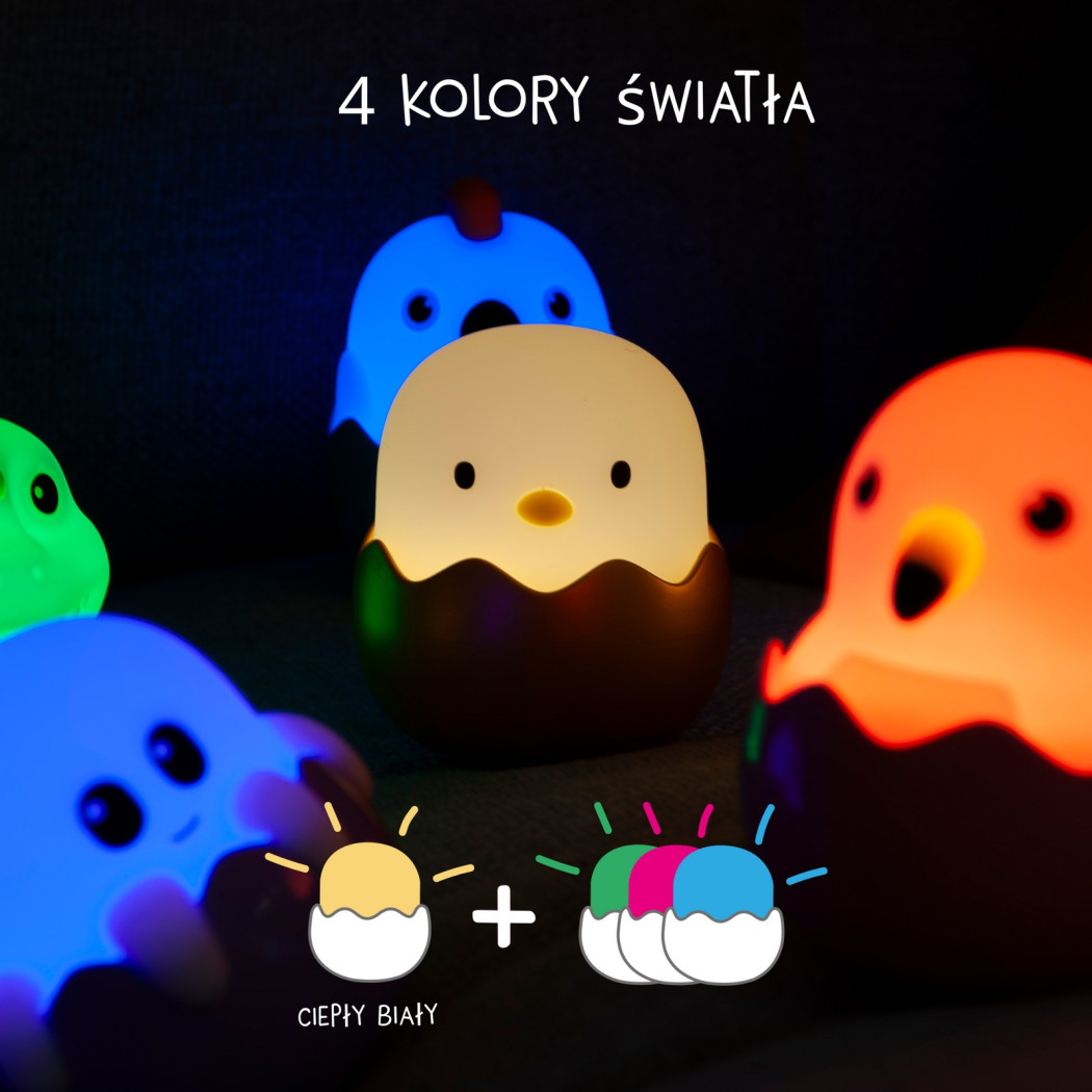Lampka Niespodzianka Mystery Lights - Mini Zawieszka Breloczek Blind Box - 9 Wzorów do Kolekcji - MegaLight