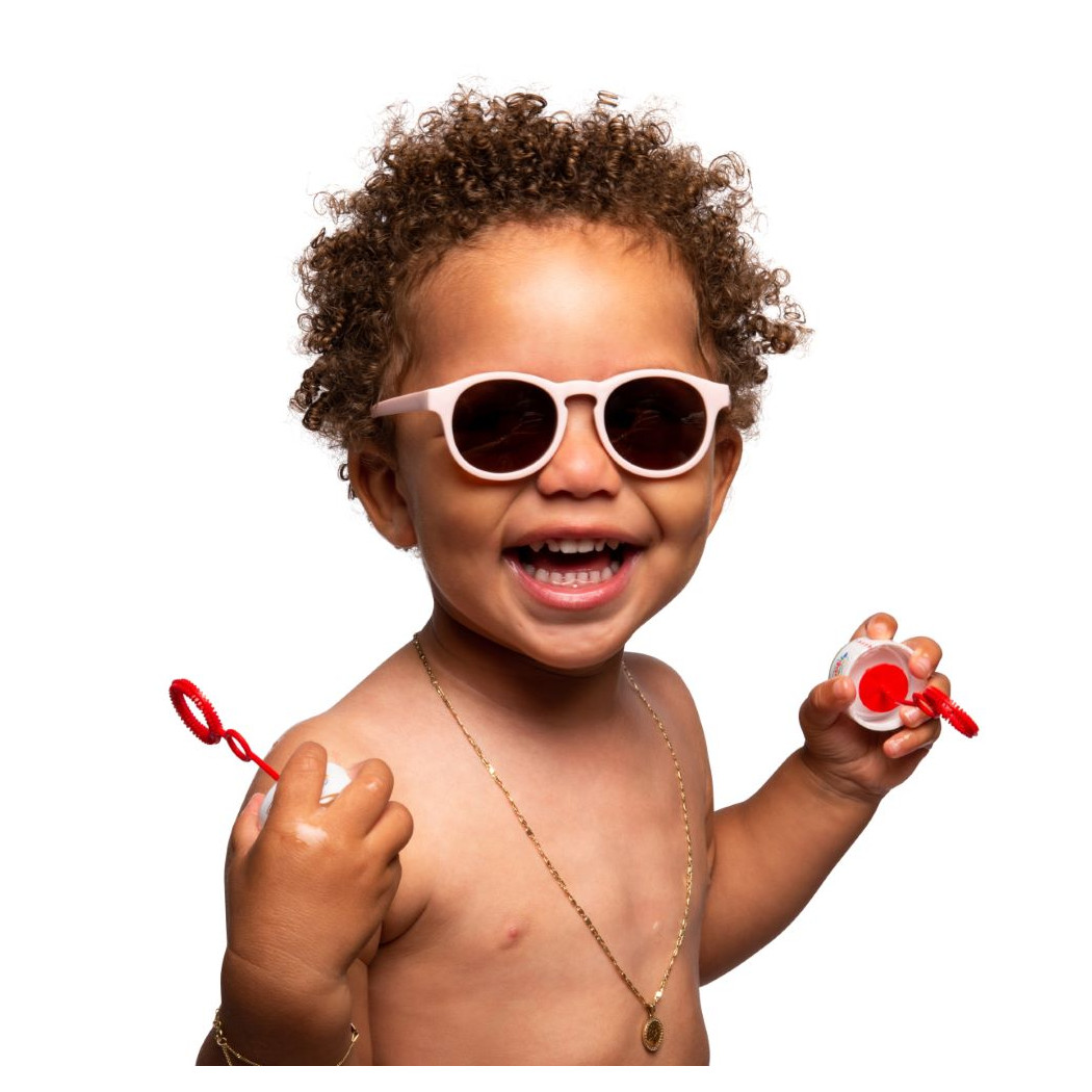 Pink Aruba - Okularki Przeciwsłoneczne dla Dzieci - Filtr UV i Polaryzacja - 6-36 miesięcy - Dooky