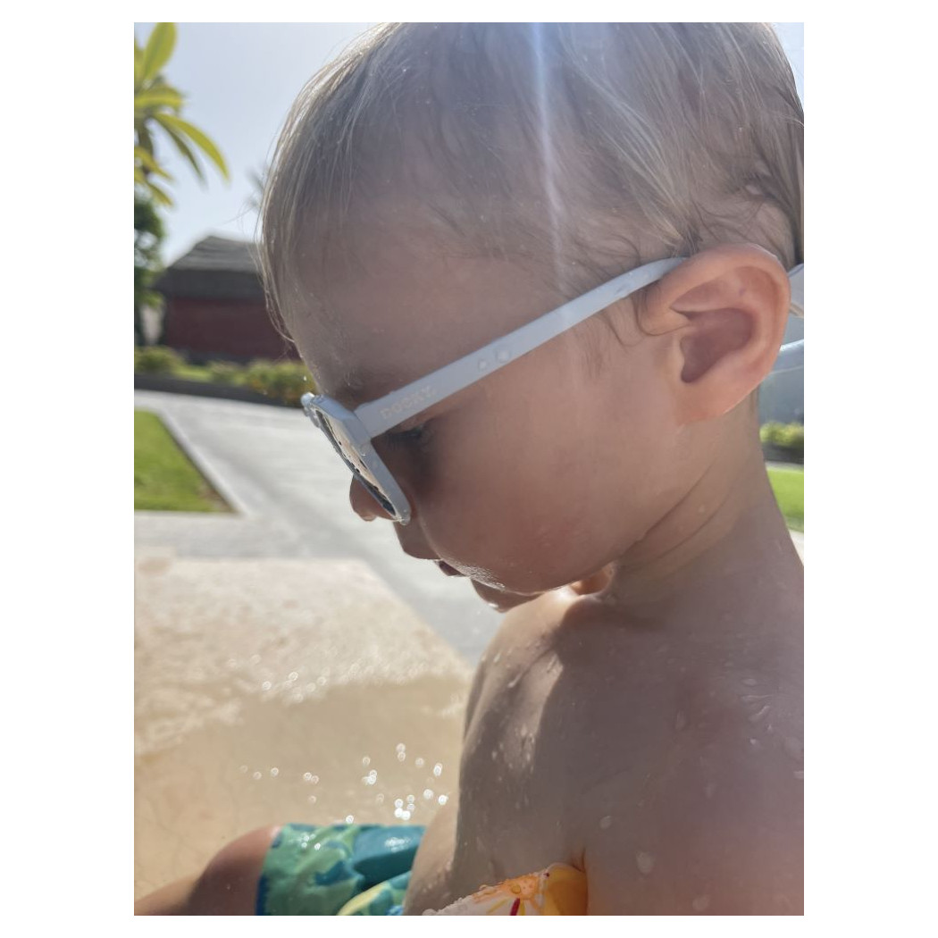 Blue Aruba - Okularki Przeciwsłoneczne dla Dzieci - Filtr UV i Polaryzacja - 6-36 miesięcy - Dooky