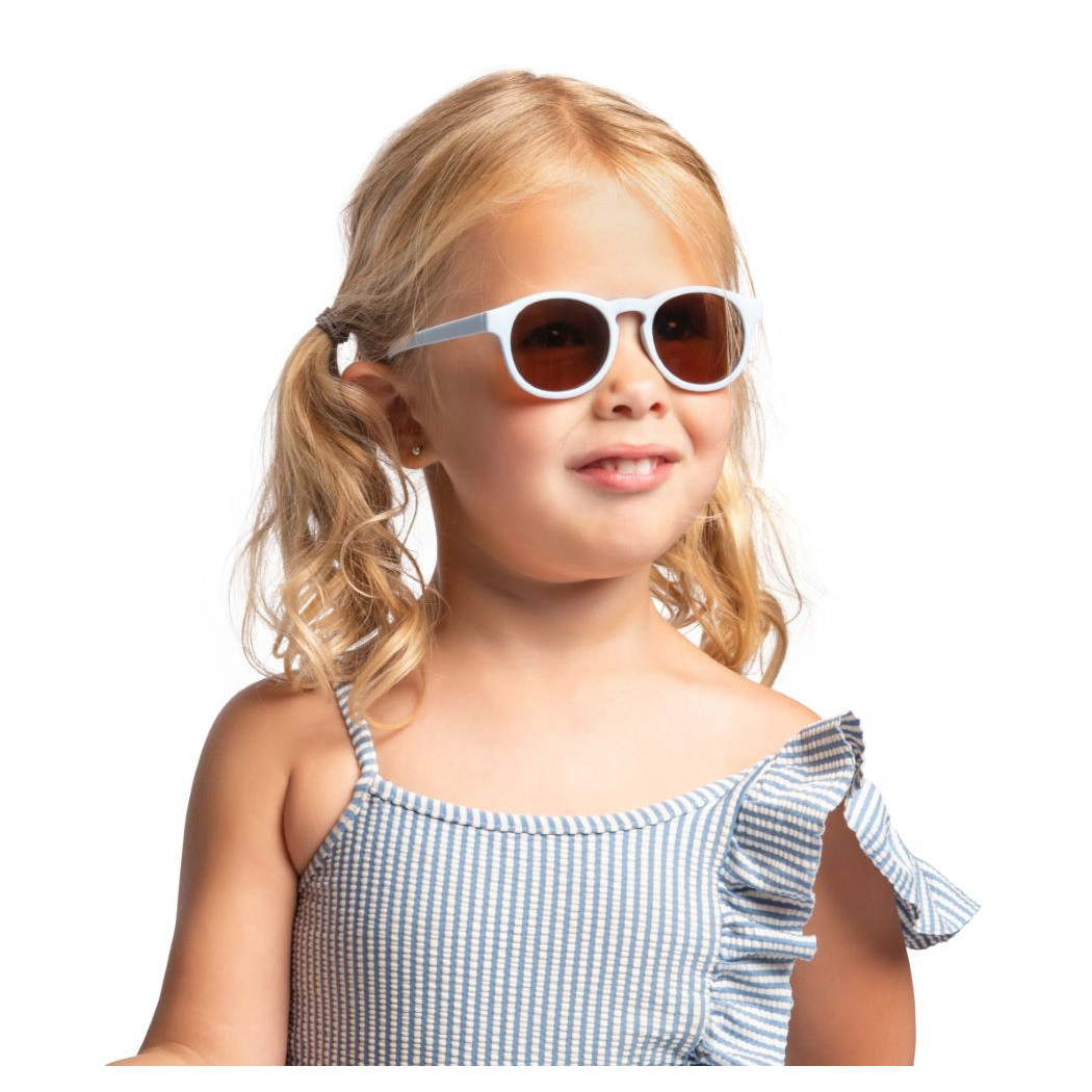 Blue Aruba - Okularki Przeciwsłoneczne dla Dzieci - Filtr UV i Polaryzacja - 6-36 miesięcy - Dooky