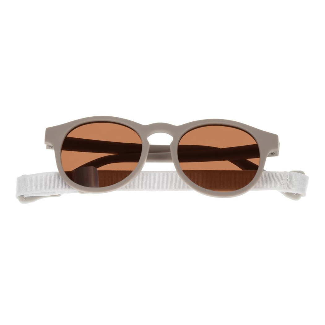 Taupe Aruba - Okularki Przeciwsłoneczne dla Dzieci - Filtr UV i Polaryzacja - 6-36 miesięcy - Dooky