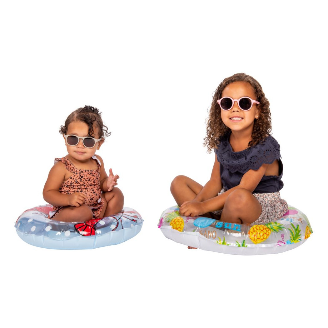 Taupe Aruba - Okularki Przeciwsłoneczne dla Dzieci - Filtr UV i Polaryzacja - 6-36 miesięcy - Dooky