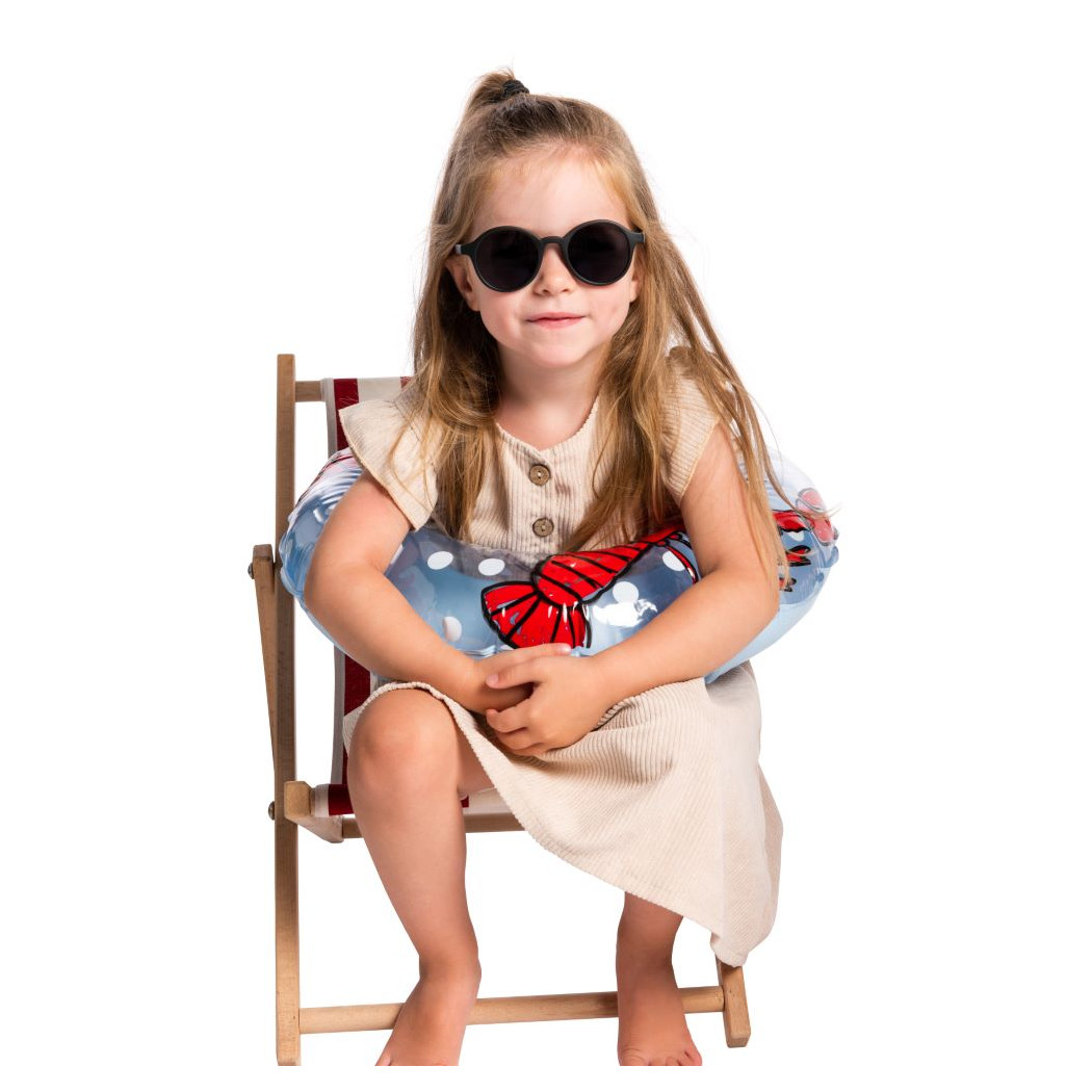 Black Bali - Okularki Przeciwsłoneczne dla Dzieci - Filtr UV i Polaryzacja - 3-7 lat - Dooky