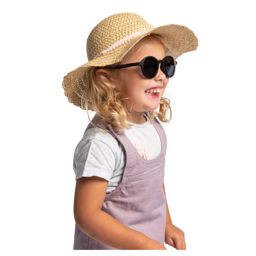 Black Bali - Okularki Przeciwsłoneczne dla Dzieci - Filtr UV i Polaryzacja - 3-7 lat - Dooky