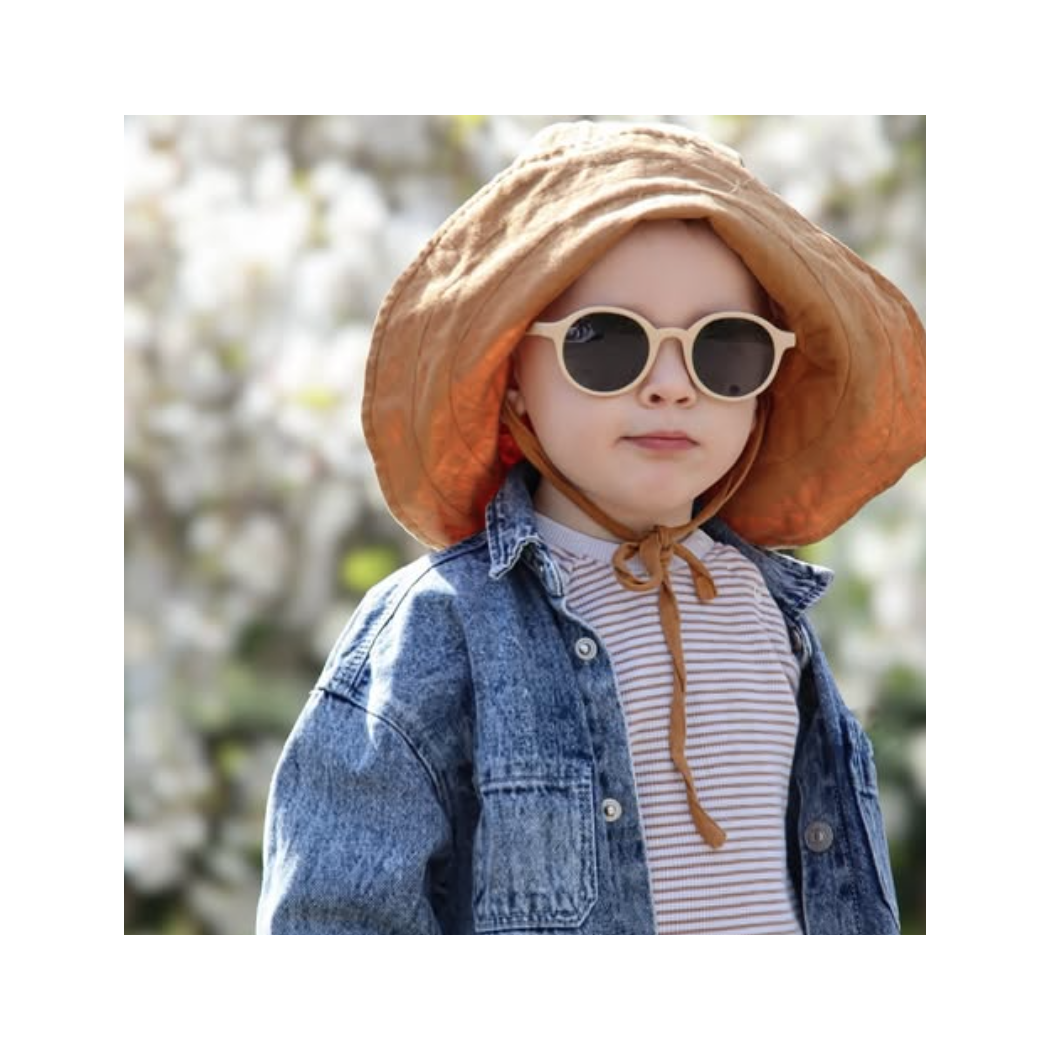 Reef Blue Bali - Okularki Przeciwsłoneczne dla Dzieci - Filtr UV i Polaryzacja - 3-7 lat - Dooky