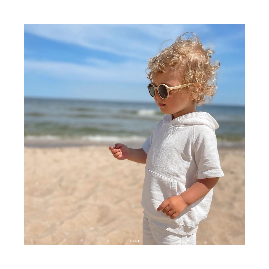 Reef Blue Bali - Okularki Przeciwsłoneczne dla Dzieci - Filtr UV i Polaryzacja - 3-7 lat - Dooky