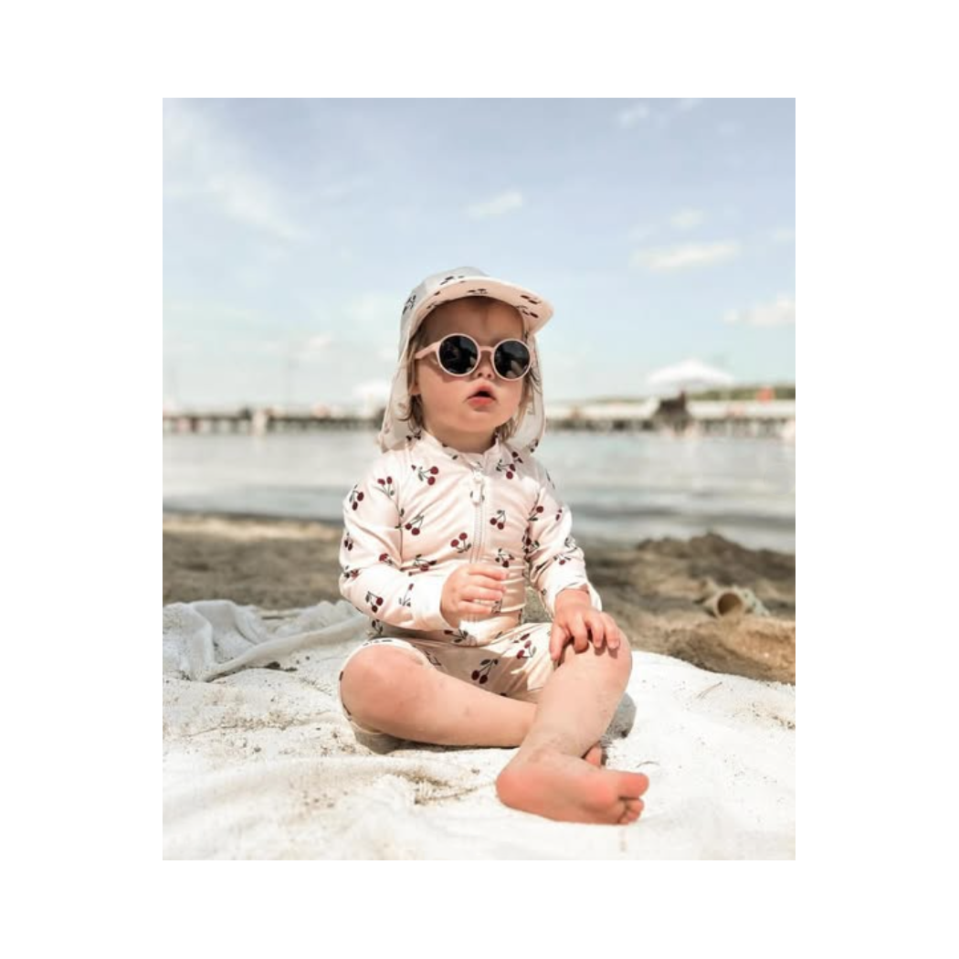 Pink Fiji - Okularki Przeciwsłoneczne - Filtr UV i Polaryzacja - 6-36 miesięcy - Dooky