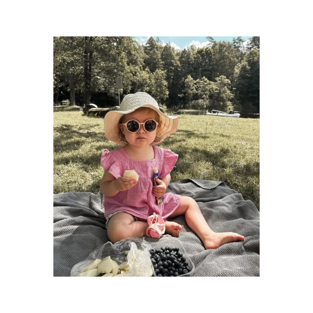 Pink Fiji - Okularki Przeciwsłoneczne - Filtr UV i Polaryzacja - 6-36 miesięcy - Dooky