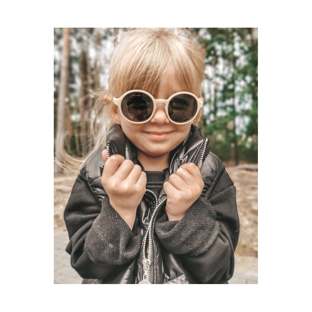 Cappuccino Fiji - Okularki Przeciwsłoneczne - Filtr UV i Polaryzacja - 6-36 miesięcy - Dooky