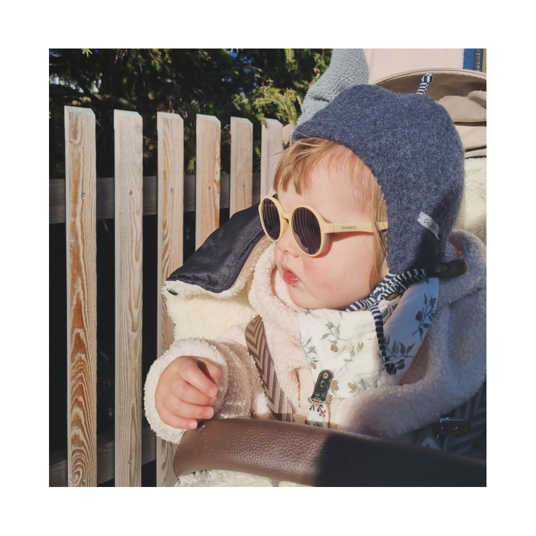 Cappuccino Fiji - Okularki Przeciwsłoneczne - Filtr UV i Polaryzacja - 6-36 miesięcy - Dooky