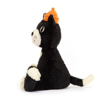 Kot Jellycat 32 cm - Jellycat Jack - Kotek w Czapce - Maskotka Przytulanka - JellyCat