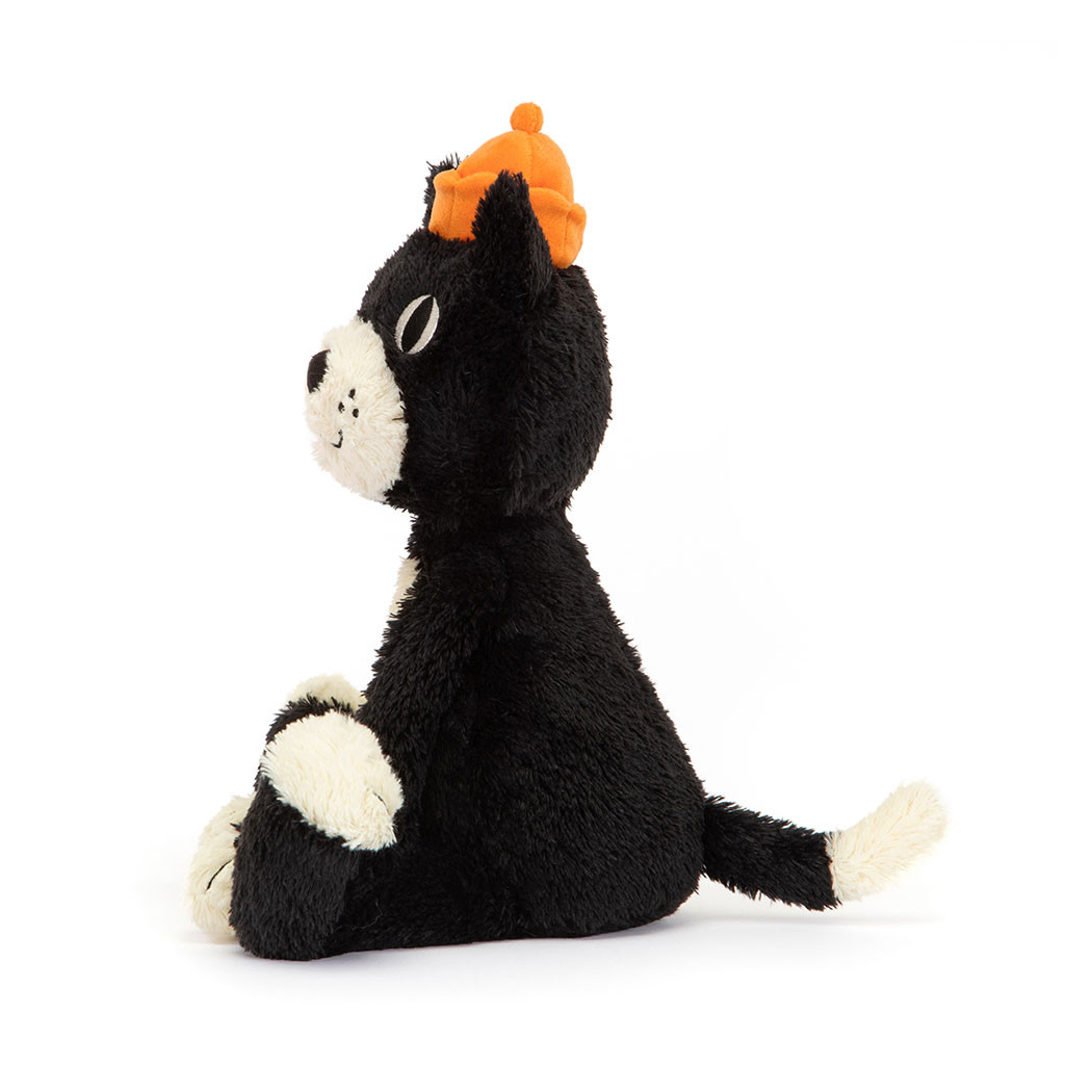 Kot Jellycat 32 cm - Jellycat Jack - Kotek w Czapce - Maskotka Przytulanka - JellyCat