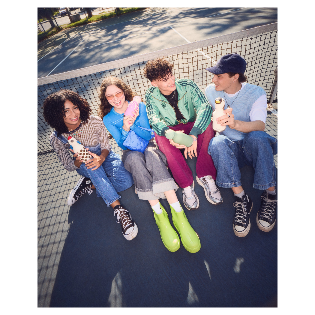 Meduza Reina - Butelka Termiczna 460 ml ze Słomką z Motywem Meduzy - Różowa Bestie Bottle - Asobu