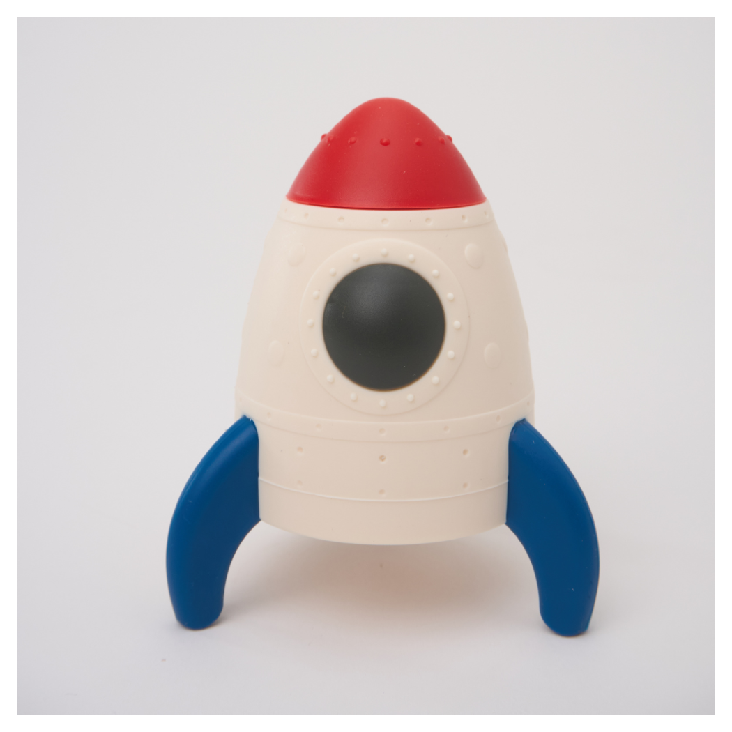 Rakieta - Butelka Termiczna 460 ml ze Słomką w Kształcie Rakiety - Bestie Bottle w Szachownicę - Asobu