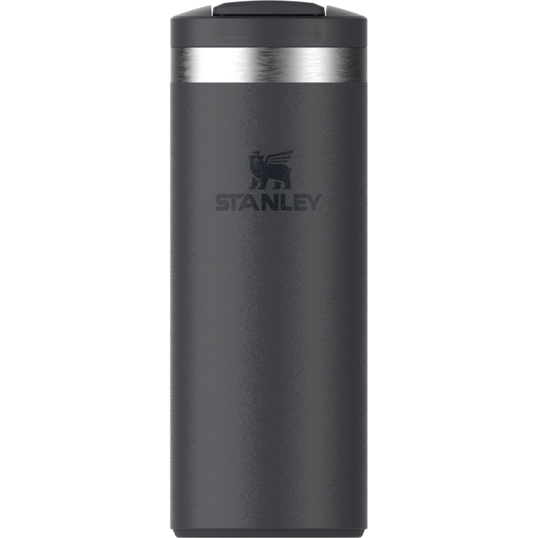 Black Czarny 0.35L - AeroLight Transit Mug Flip Top - Kubek Termiczny - Stanley