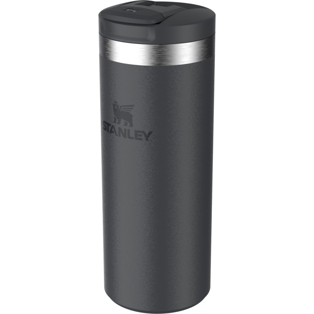 Black Czarny 0.35L - AeroLight Transit Mug Flip Top - Kubek Termiczny - Stanley