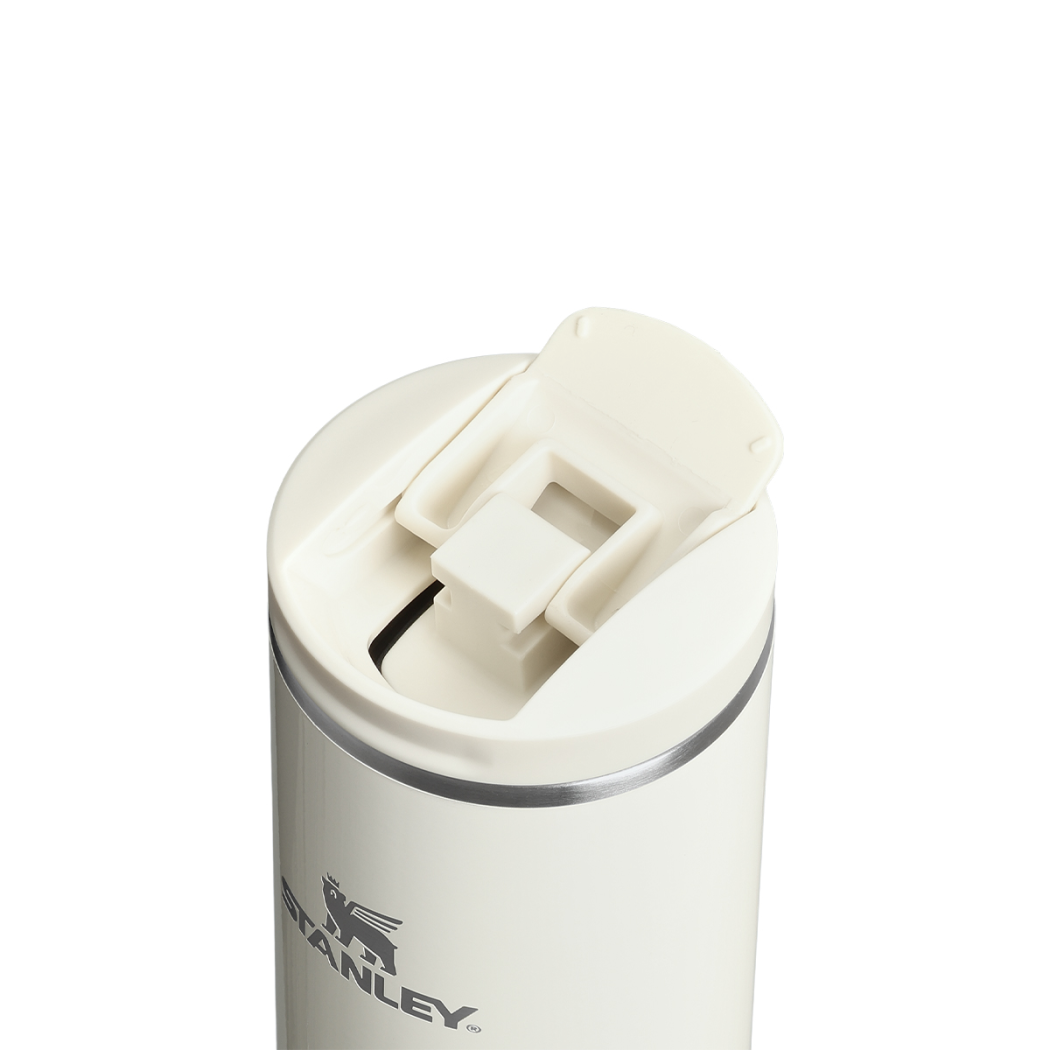 Cream Gloss 0.35L - AeroLight Transit Mug Flip Top - Kubek Termiczny - Stanley