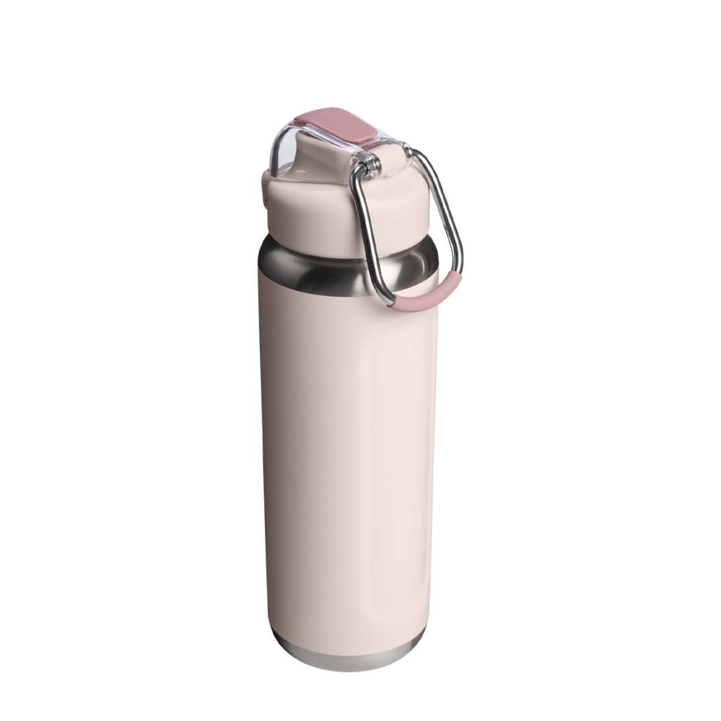 Rose Quartz 0.71L - Classic Wellspring - Termiczna Stalowa Butelka na Wodę - Termos - Stanley