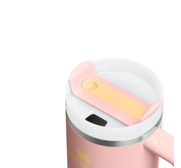 Peach Rose 0.89L - Quencher H2.0 FlowState Tumbler - Kubek Termiczny - Stanley