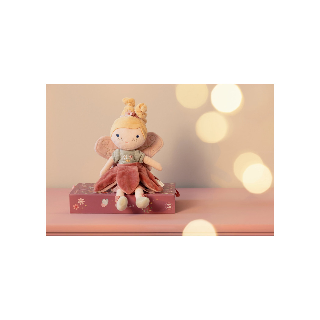 Mila - Wróżka Fairy Garden - Miękka Pluszowa Lalka Przytulanka 35 cm - Little Dutch