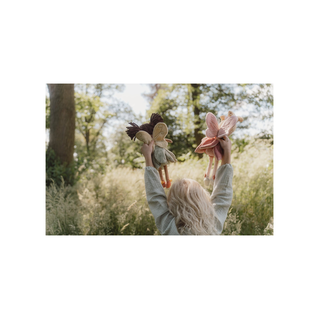 Mila - Wróżka Fairy Garden - Miękka Pluszowa Lalka Przytulanka 35 cm - Little Dutch