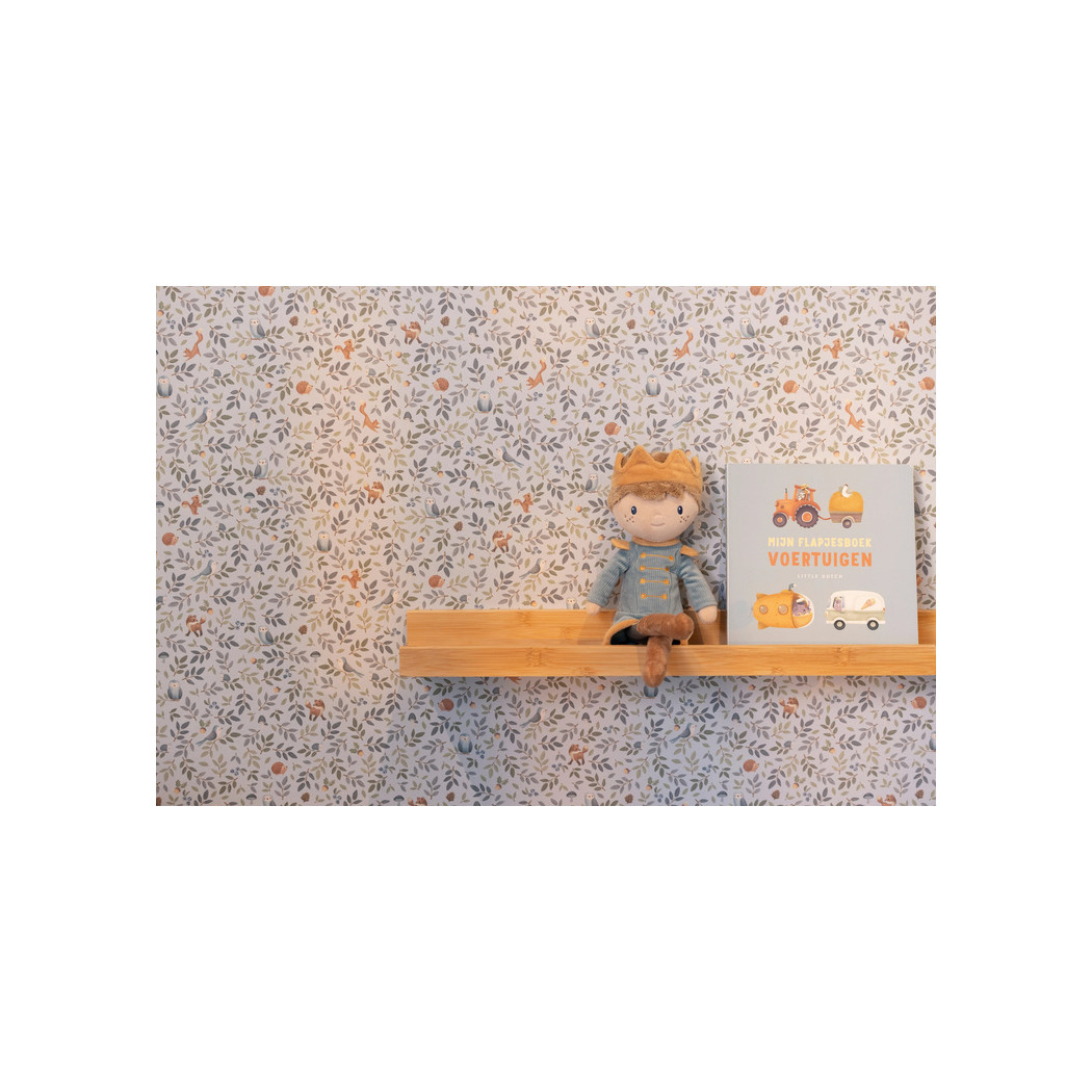 Książę Jim - Chłopiec w Koronie - Miękka Pluszowa Lalka Przytulanka 35 cm - Little Dutch