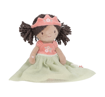 Księżniczka Evi - Dziewczynka w Diademie - Miękka Pluszowa Lalka Przytulanka 35 cm - Little Dutch