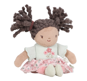 Malutka Evi - Mini Lalka 10 cm - Laleczka Miękka Pluszowa Przytulanka - Little Dutch