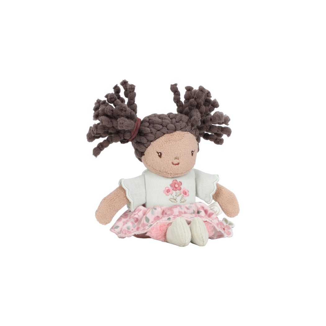 Malutka Evi - Mini Lalka 10 cm - Laleczka Miękka Pluszowa Przytulanka - Little Dutch