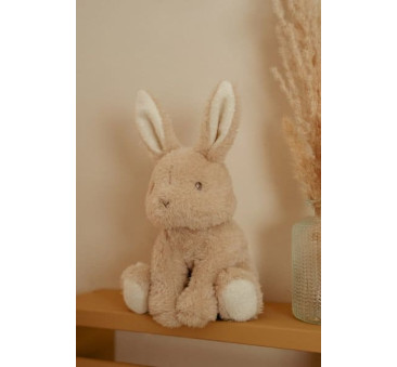 Króliczek - Pluszowa Miękka Maskotka 15 cm Królik - Newborn Naturals - Little Dutch