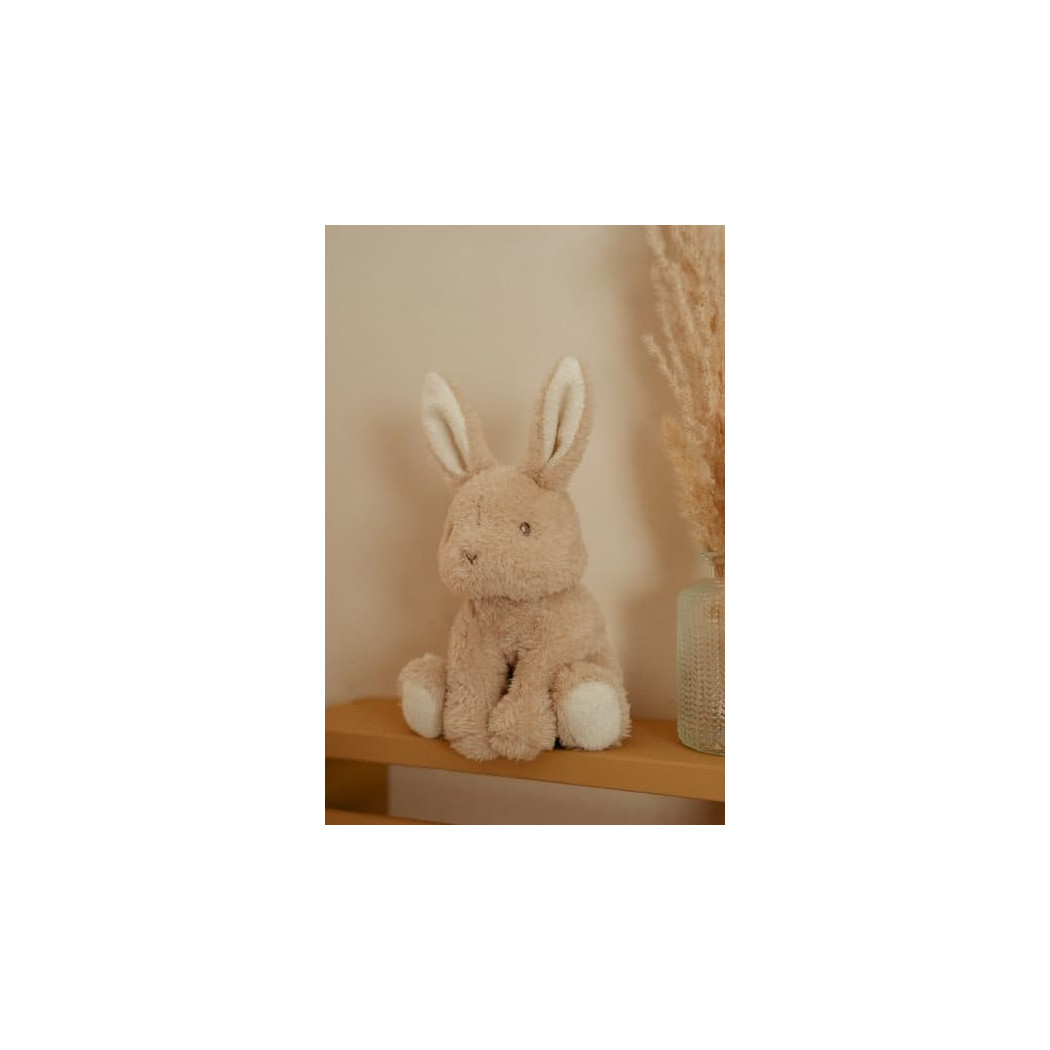 Króliczek - Pluszowa Miękka Maskotka 15 cm Królik - Newborn Naturals - Little Dutch