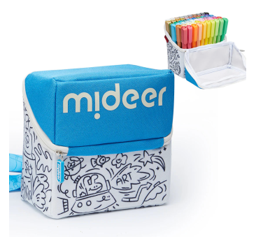 60 Kolorów - Markery Akrylowe z Pędzelkową...