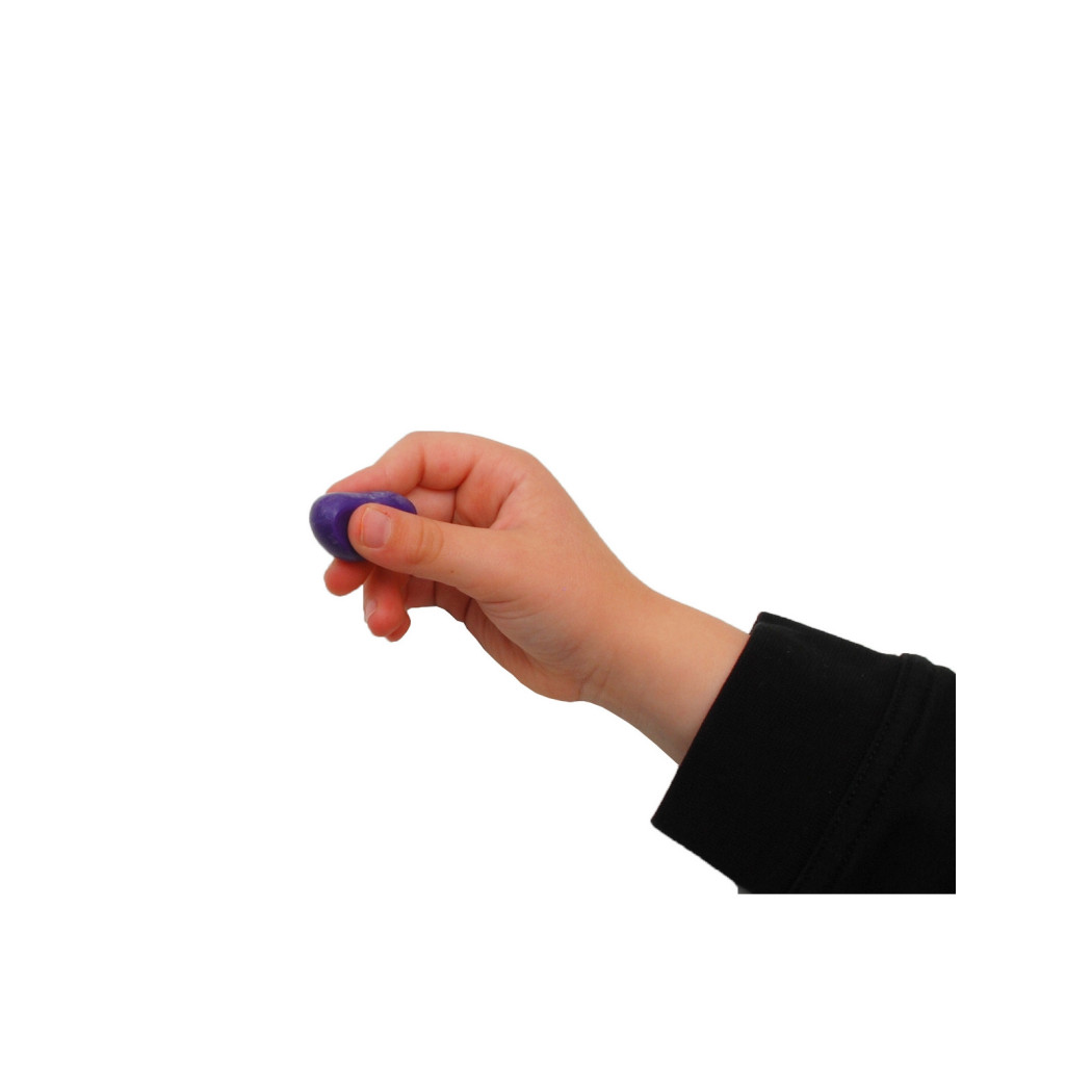 Crayon Rocks 16A - kredki stożkowe kamyki - 16 sztuk w aksamitnym woreczku