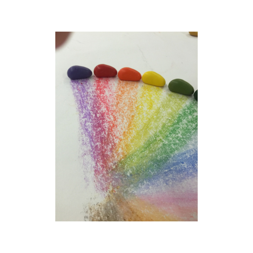 Crayon Rocks 16A - kredki stożkowe kamyki - 16 sztuk w aksamitnym woreczku