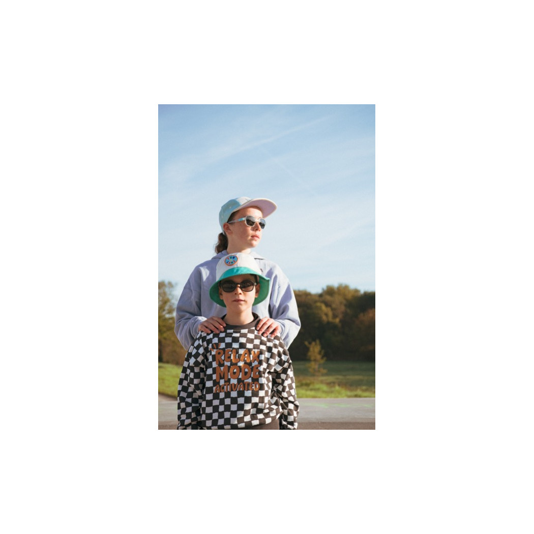 Black EyZZ - 4-7 lat - Okularki Przeciwsłoneczne Elastyczne - KiETLA