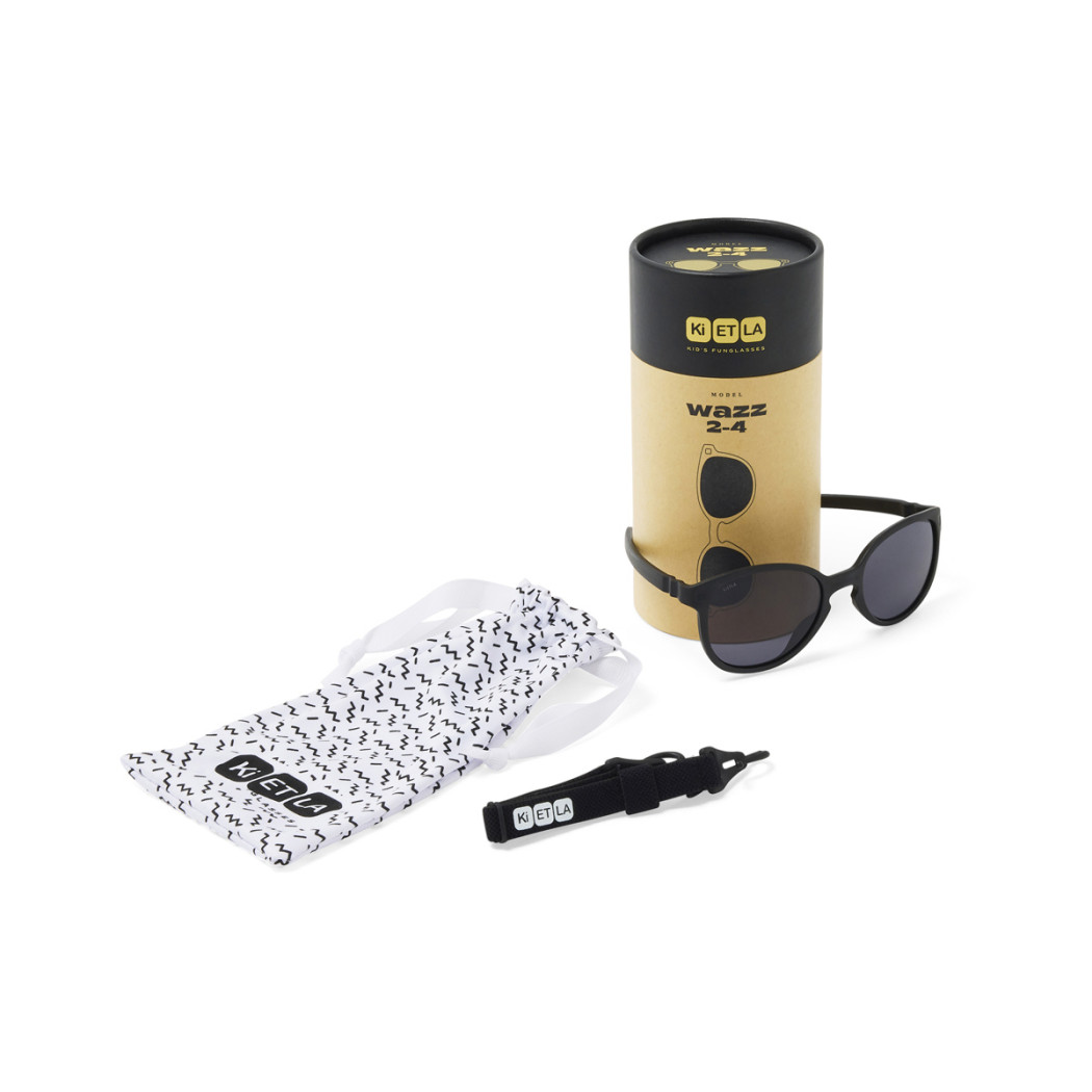 Black WaZZ - 7-12  lata - Okularki przeciwsłoneczne - KiETLA