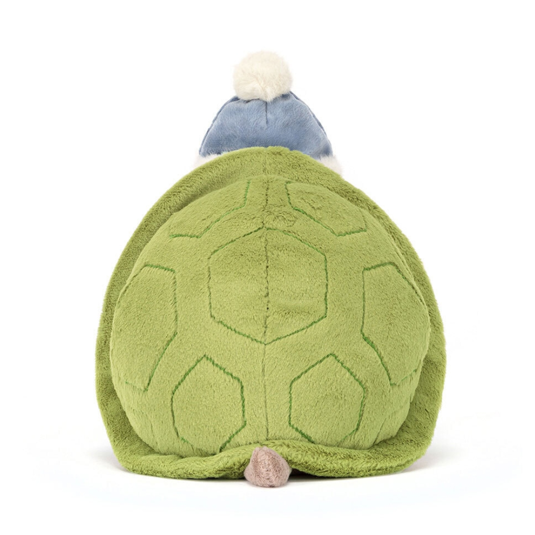 Żółw Timmy Łyżwiarz - Pluszowy Żółwik w Czapce - Maskotka Przytulanka - JellyCat