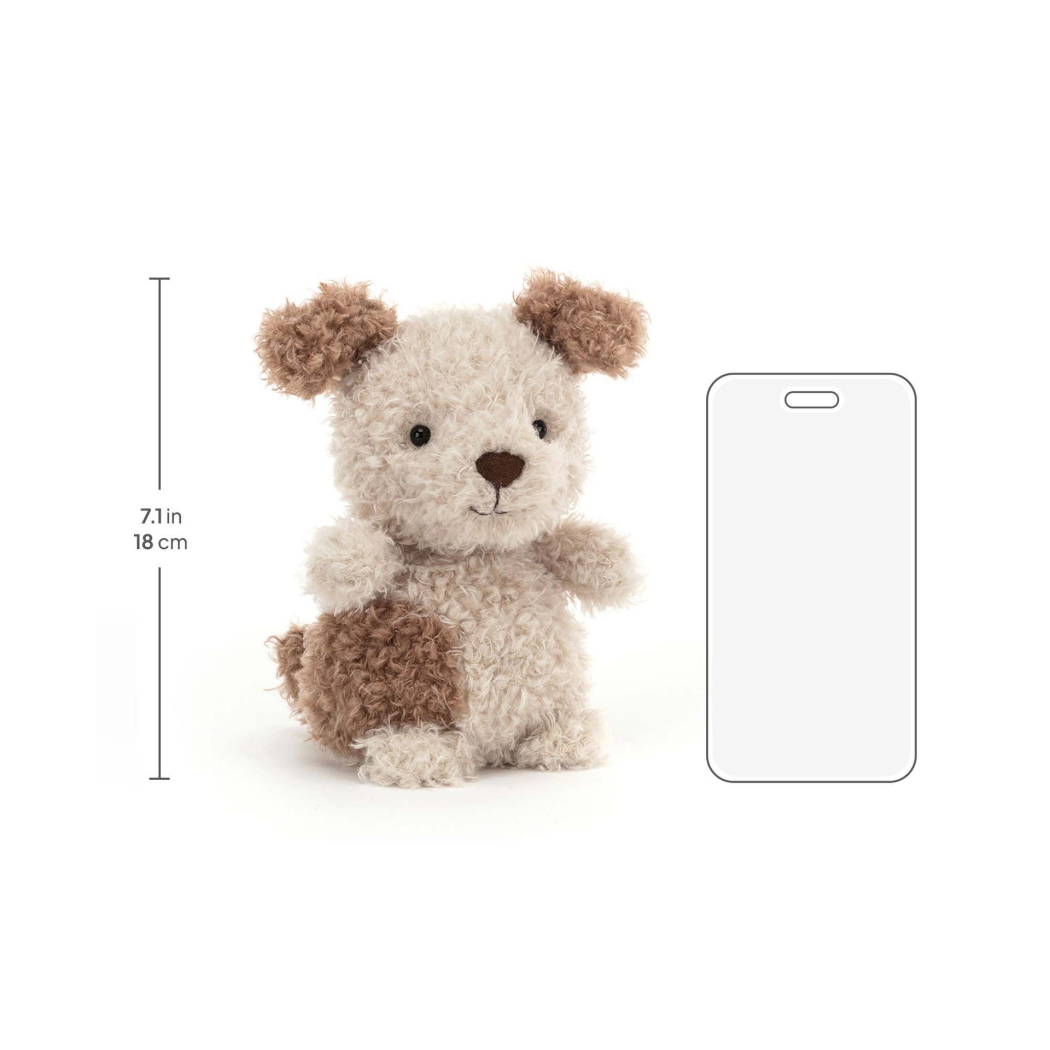 Szczeniaczek - Mały Łaciaty Piesek 18 cm - Pluszowy Szczeniak - Maskotka Przytulanka - JellyCat