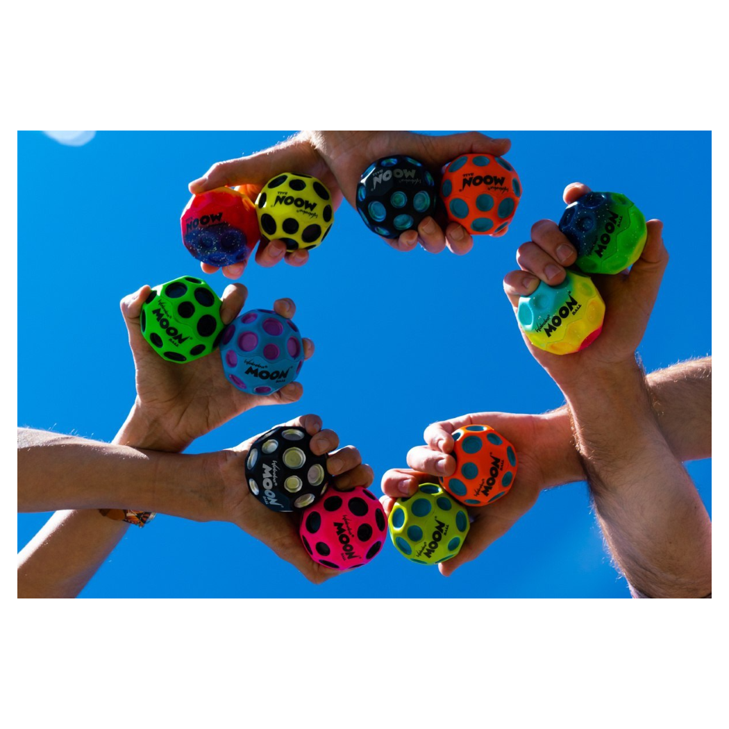 Rainbow Moon Ball - Ultraskoczna Piłeczka do Zabawy - Waboba