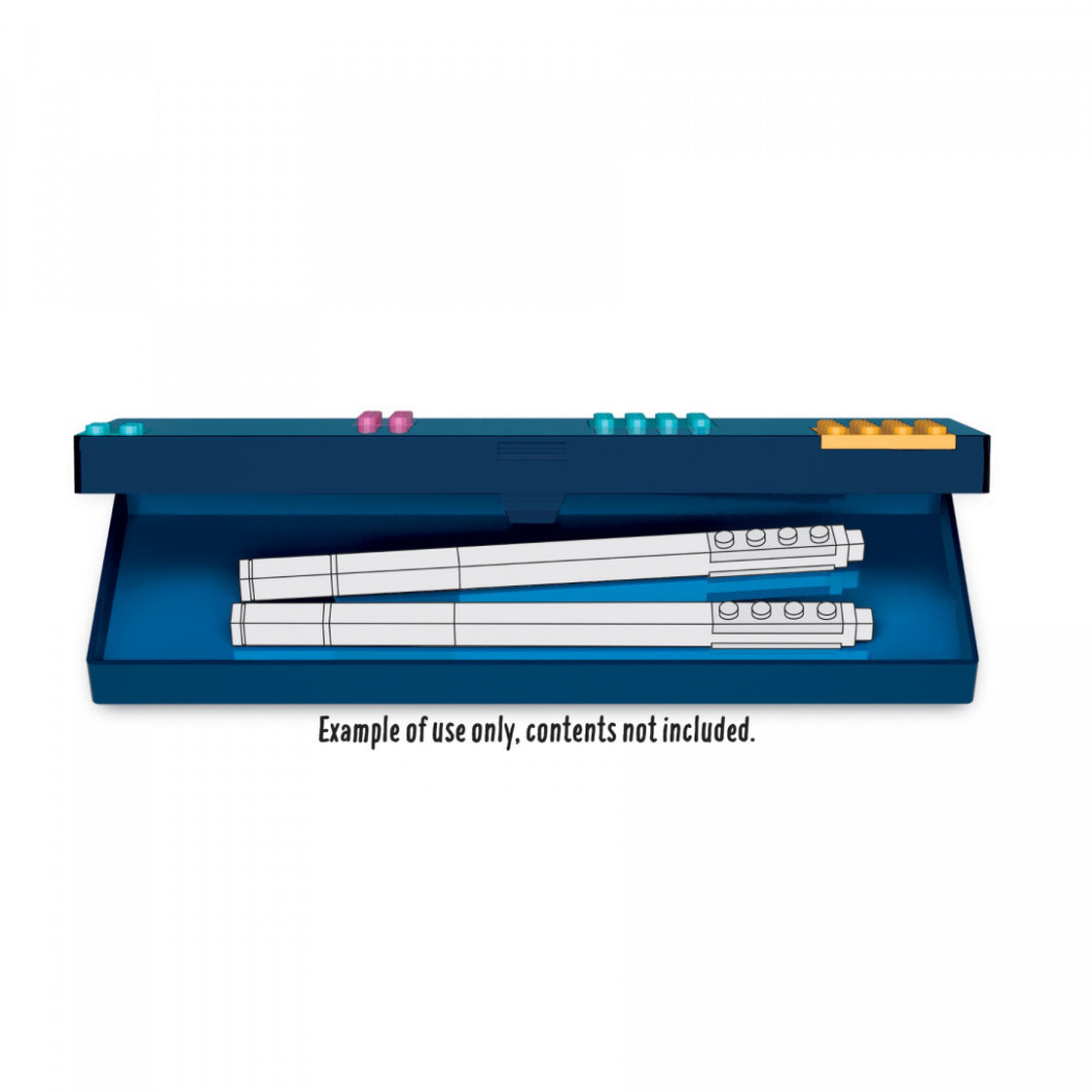 Piórnik LEGO® z Minifigurką z Płytkami do Dekoracji (Bez Wyposażenia)