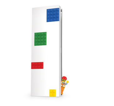 Piórnik LEGO® z Minifigurką z Płytkami do Dekoracji (Bez Wyposażenia)