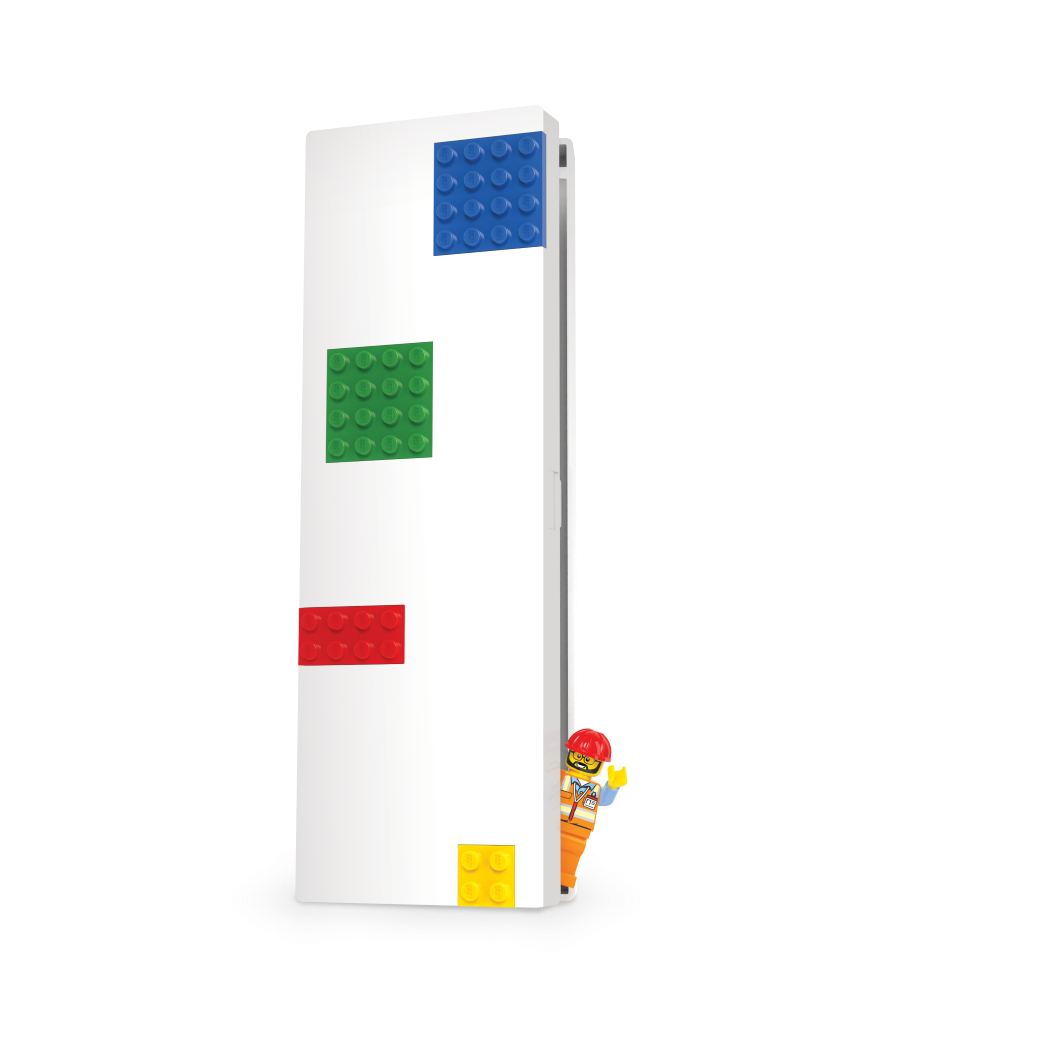 Piórnik LEGO® z Minifigurką z Płytkami do Dekoracji (Bez Wyposażenia)