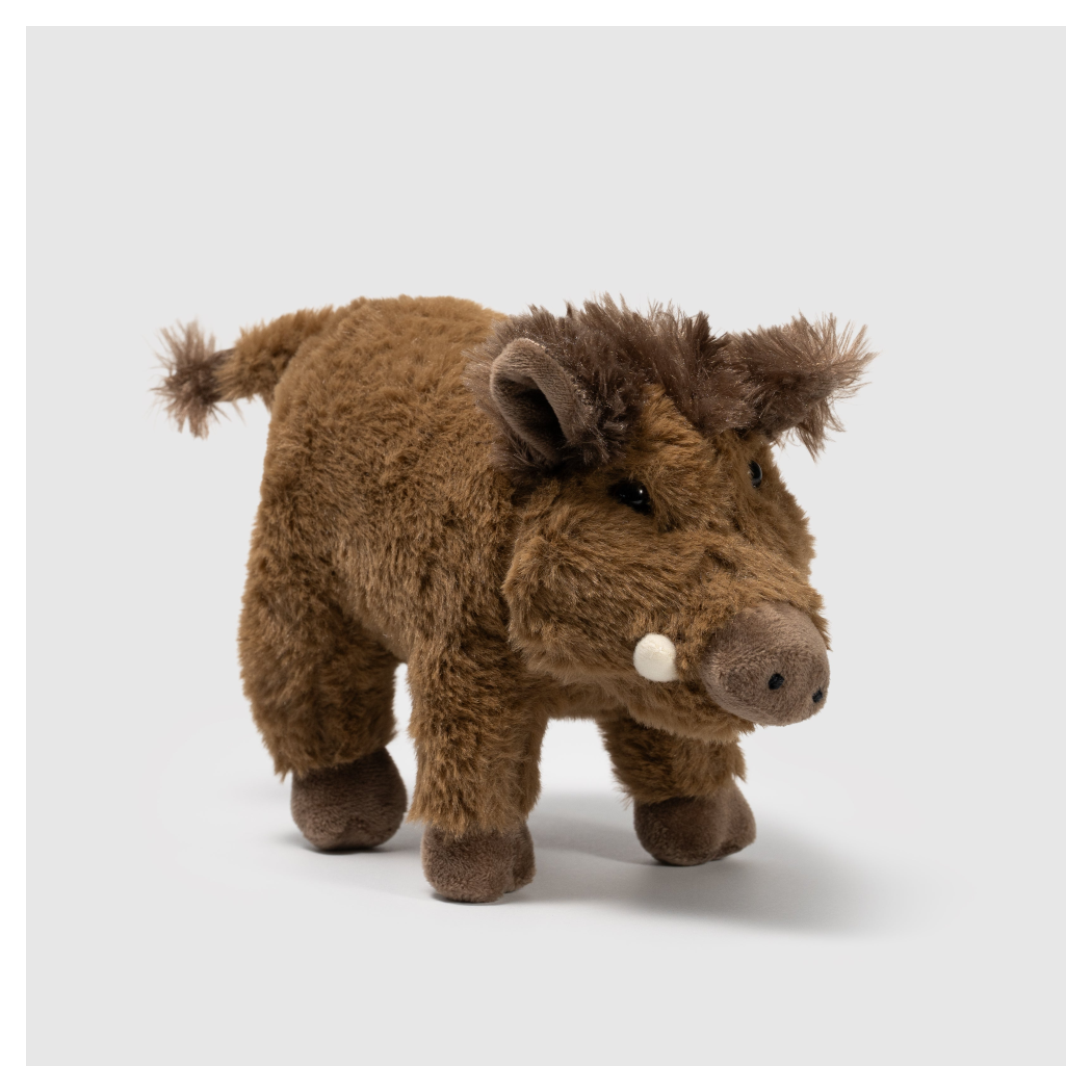 Dzik 17 cm - Realistyczny Pluszak - Świnka Przytulanka Maskotka - Wild Planet