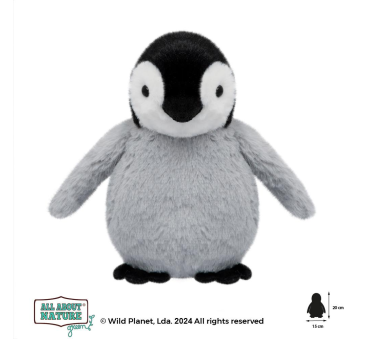 Pingwin - Realistyczny Pluszak - Pingwinek Przytulanka Maskotka - Wild Planet