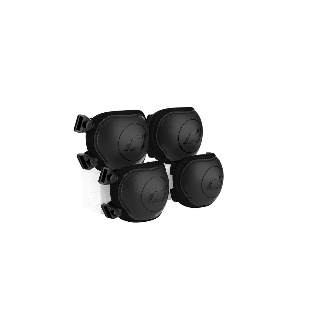 Black S - Nakolanniki i Nałokietniki - Czarne - Ochraniacze dla Dzieci - Scootandride