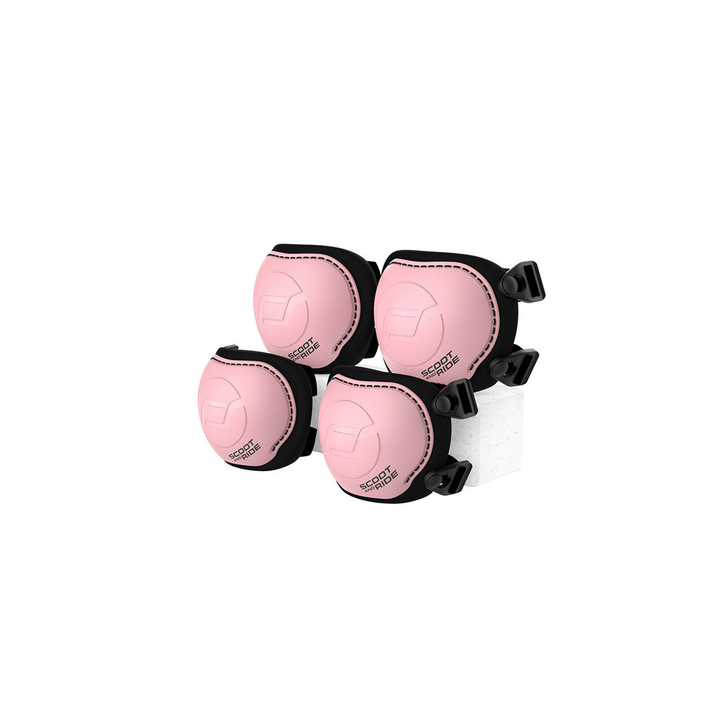 Rose S - Nakolanniki i Nałokietniki - Różowe - Ochraniacze dla Dzieci - Scootandride
