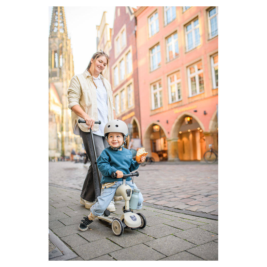 Ash Push & Go - Highwaykick1 2w1 - Jeździk i hulajnoga z Rączką do Prowadzenia 1-5 lat - Scootandride